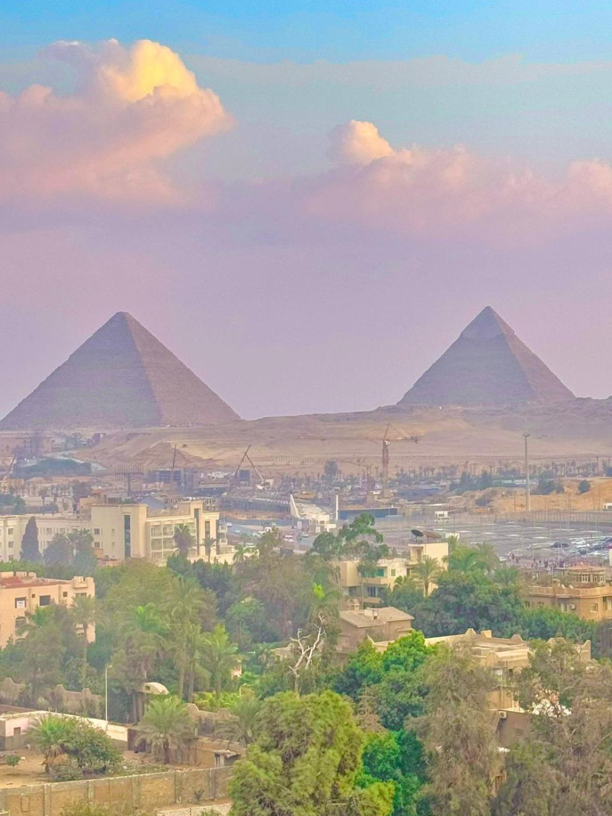 فندق Grand Museum & Pyramids View Kafr Ghatati المظهر الخارجي الصورة