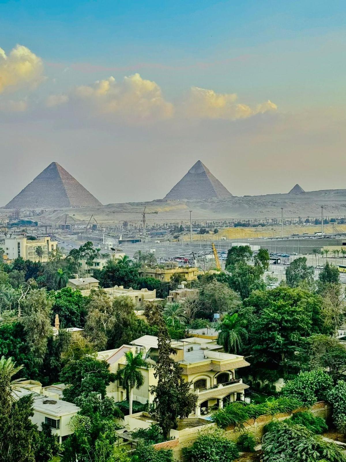 فندق Grand Museum & Pyramids View Kafr Ghatati المظهر الخارجي الصورة